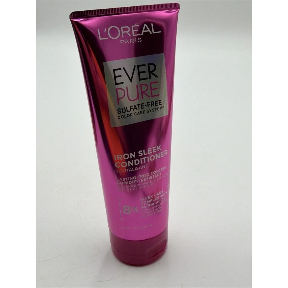 L'Oreal Paris EverPure Sulfate Free Iron Sleek Smoothing Conditioner - 6.8 fl oz